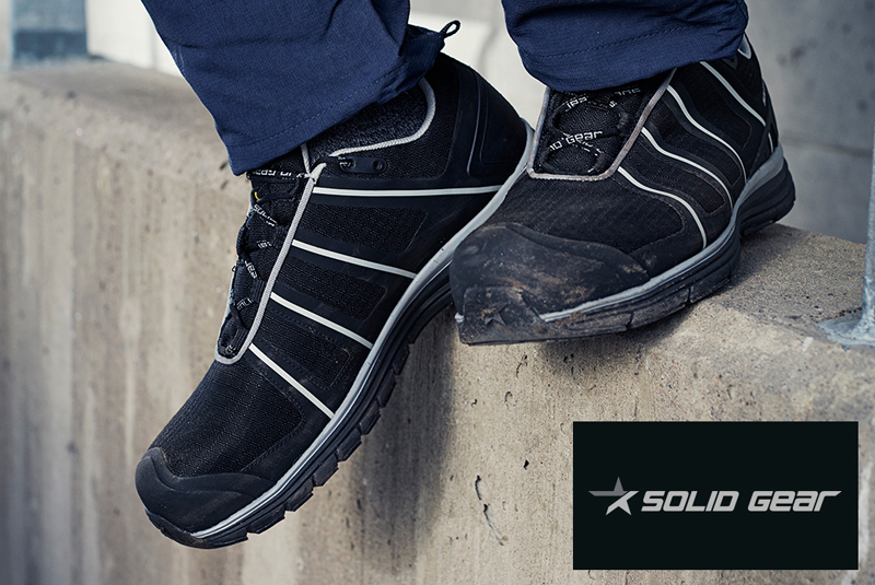 GIVEAWAY: Solid Gear Evolution Black Safety Shoe