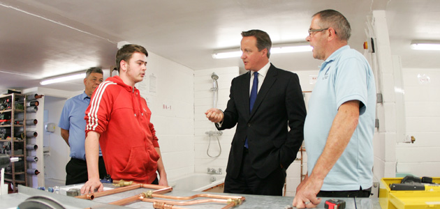 David Cameron opens BPEC accredited training centre