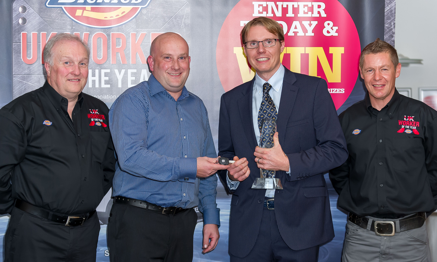 Plumber wins UK Worker of the Year