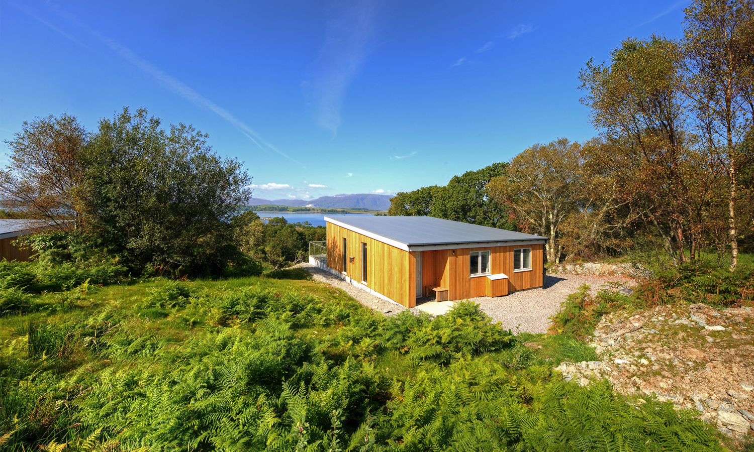 NIBE ASHP system at Scottish eco lodges