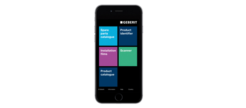 ProApp delivers Geberit know-how straight to your smartphone