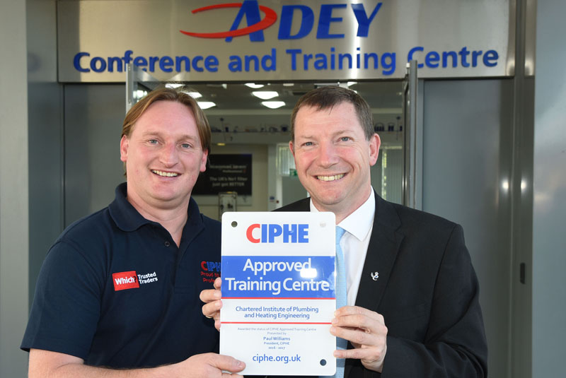 Extended CIPHE accreditation for Adey Training Centre