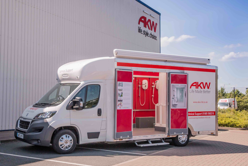 AKW launches training van