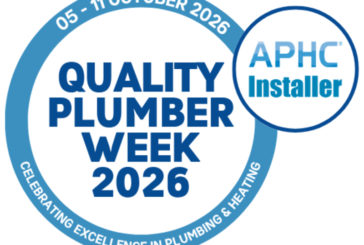 Nominations open for APHC Quality Plumber Week Awards 2026 