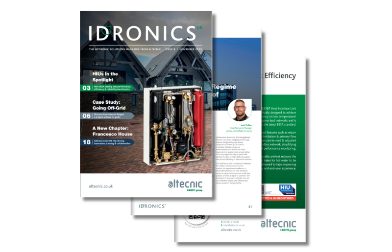Altecnic releases heat networks focused issue of Idronics UK 