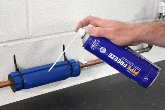 Can pipe freezing help engineers save time?