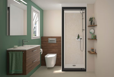 New Artemis shower cubicle from Kinedo  