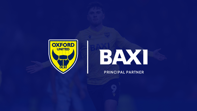 Baxi sign expanded agreement with Oxford United  