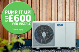 Baxi Offers Installers up to £1,800 in First Heat Pump Cashback Scheme 