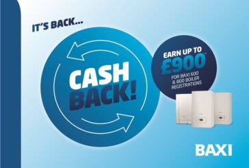 Baxi rewards installer loyalty with new cashback scheme on new boilers 