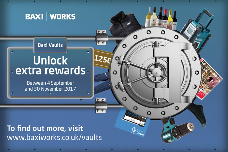 More rewards available for Baxi Works installers
