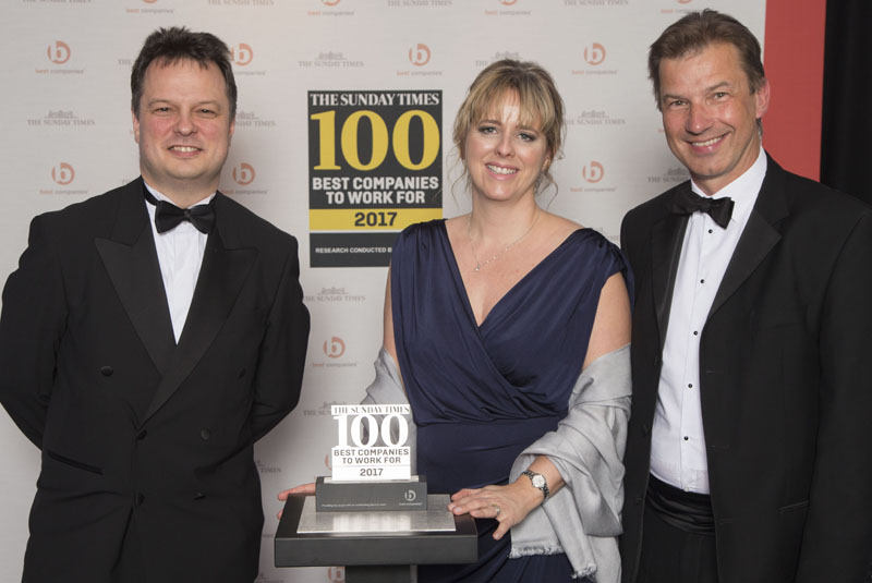 Bristan Group named in 'Top 100 Companies to Work For' list