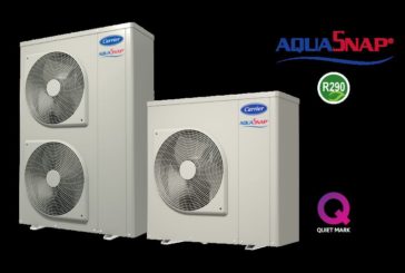 Carrier Solutions UK’s AquaSnap 30AWH-P achieves Quiet Mark certification 