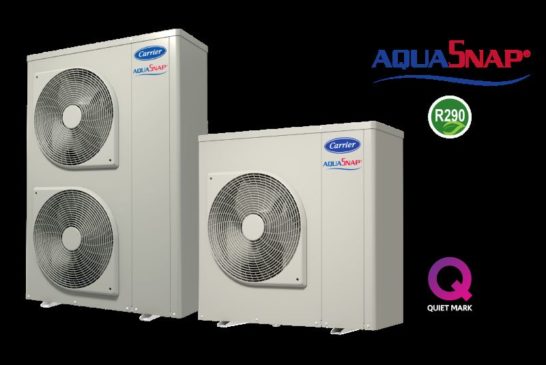 Carrier Solutions UK’s AquaSnap 30AWH-P achieves Quiet Mark certification 