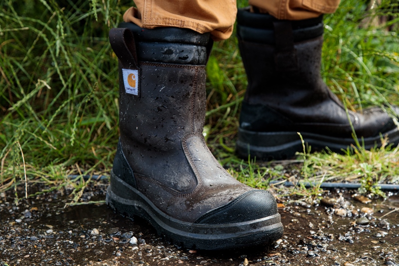 Carhartt: Carter Rugged Flex Waterproof S3 Pull On Safety Boot 