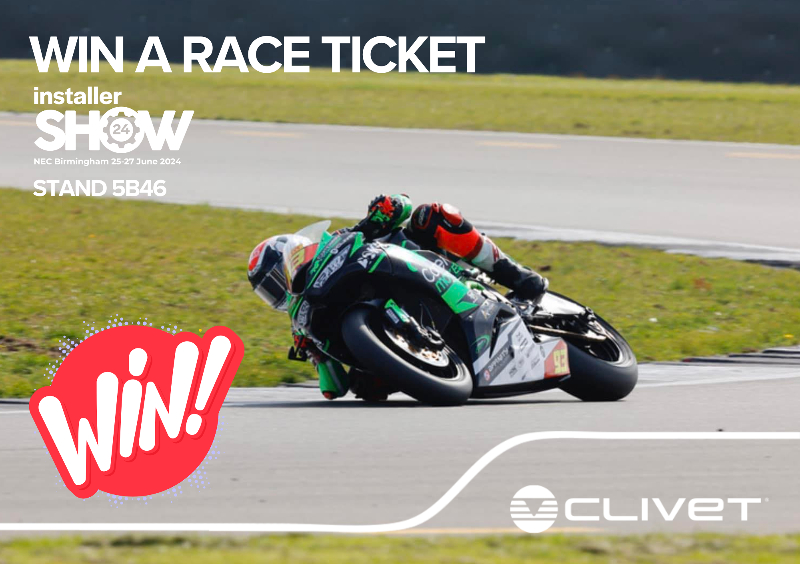 Win a SuperBikes race ticket with Clivet  