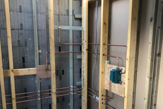 Conex’s >B< Press used at new-build house 