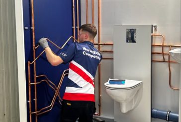 Scottish plumber takes on the best at the WorldSkills Plumbing Finals