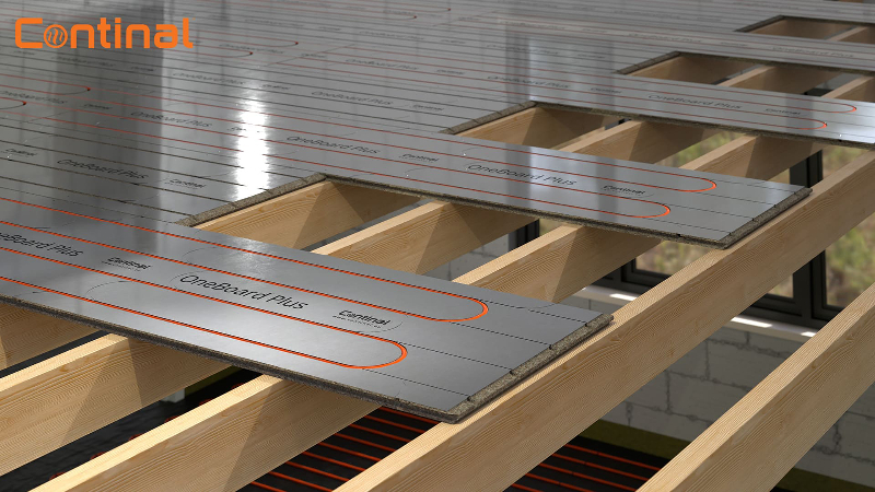 New UFH system from Continal Underfloor Heating 