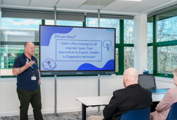 Daikin trained over 7,300 installers in heat pump technology during 2025 