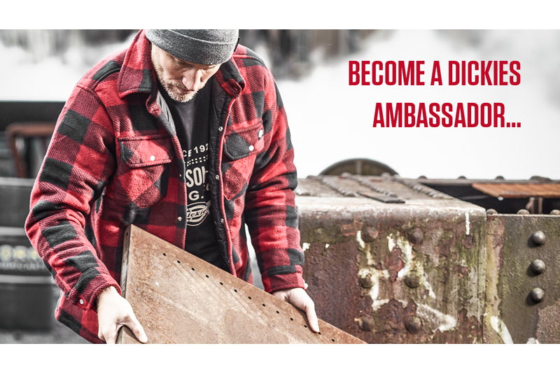 Dickies Workwear launches Ambassadors programme