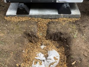 Managing Air Source Heat Pump Condensate Output in Outdoor Installations