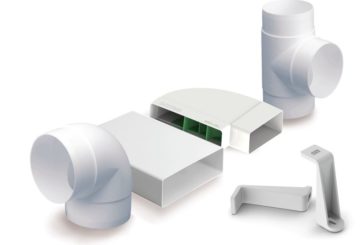 Domus Ventilation ducting to be manufactured with recycled plastic