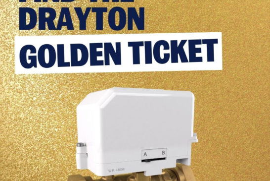 Installers urged to ‘Strike Gold’ with Drayton’s Golden Ticket Giveaway 
