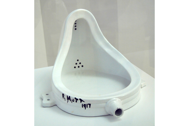 Urinal art project commemorates Duchamp’s Fountain
