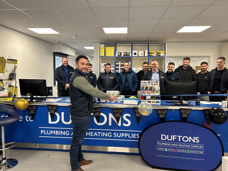 Duftons Plumbing & Heating Supplies expands in the North East 