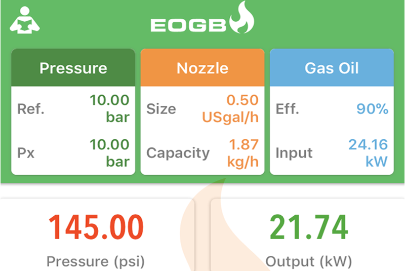 EOGB launches updated oil nozzle calculator app