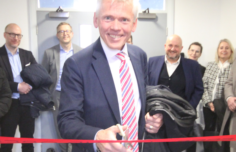 Swedish CEO of ESBE opens UK business’s new premises in Rossendale
