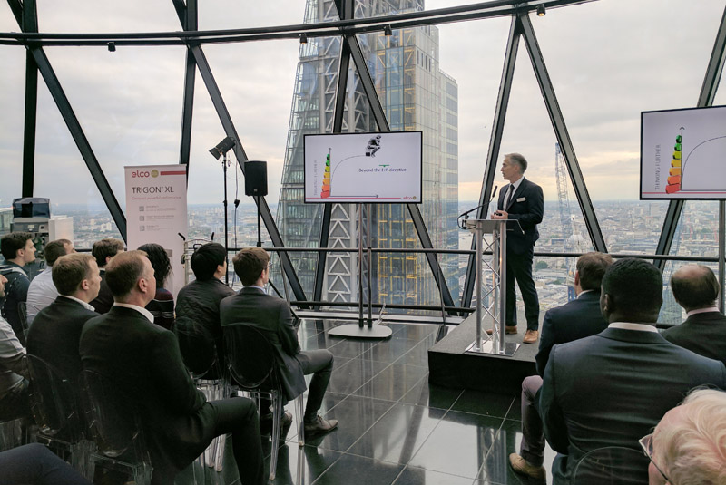 Elco takes to the London skyline for special event