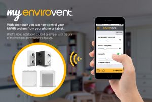 EnviroVent extends app across MVHR range - PHPI Online