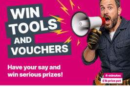 Tell us in 4 minutes which trade brands you buy to enter a £1,000 prize pot 