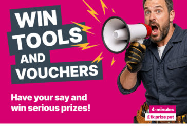 Tell us in 4 minutes which trade brands you buy to enter a £1,000 prize pot 