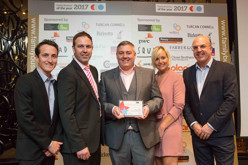 Essex heating firm takes home Family Business Award