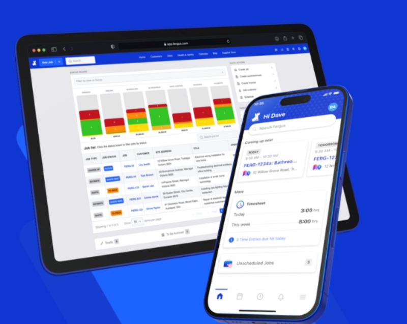 Five ways job management software can help busy plumbers stay organised