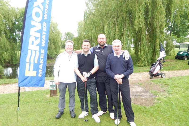 Fernox gets into the swing for charity golf day