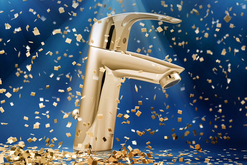 Go for gold with Grohe