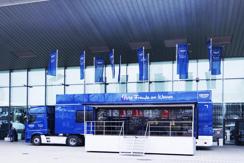 Grohe’s XXL Truck Tour returns to the UK