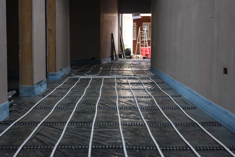 Gaia wet UFH allows homeowners to retire in style