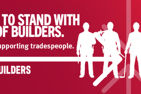 Glow-worm announces charity support for Band Of Builders  