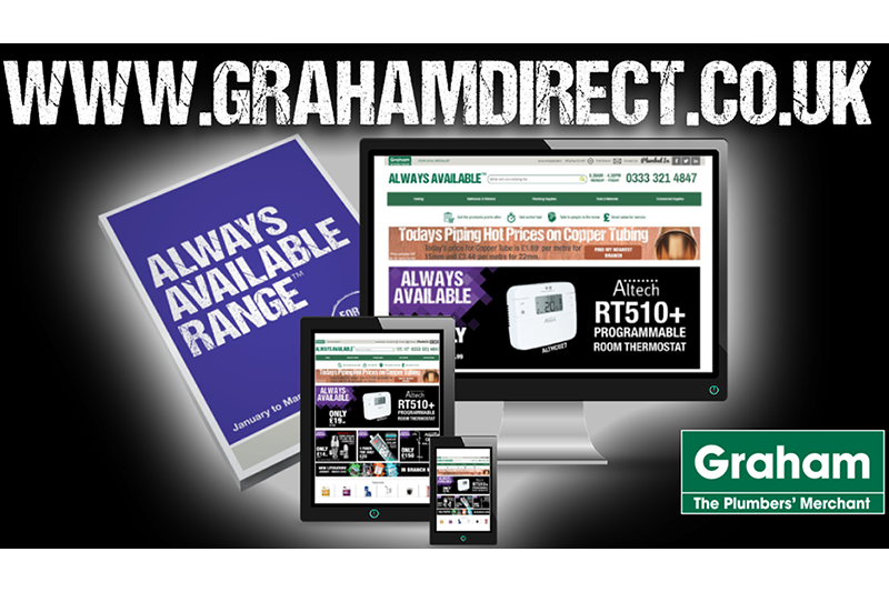 Products and prices at your fingertips with Graham Direct