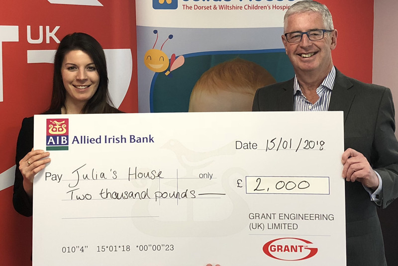 Grant UK donates £2,000 to local children’s charity