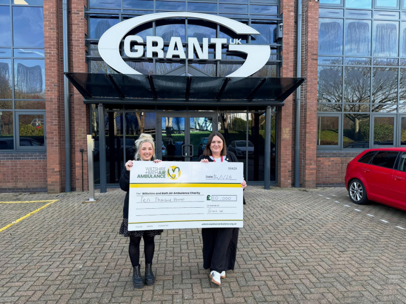Grant UK supports Wiltshire and Bath Air Ambulance  
