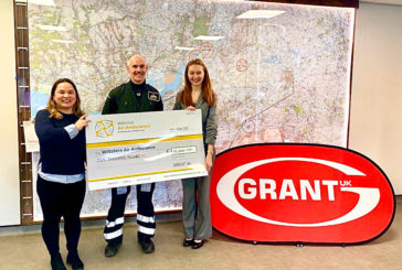 Grant UK raises £10,000 for Wiltshire Air Ambulance 