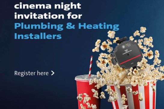 An exclusive cinema event for Plumbing & Heating Installers – courtesy of Grundfos 