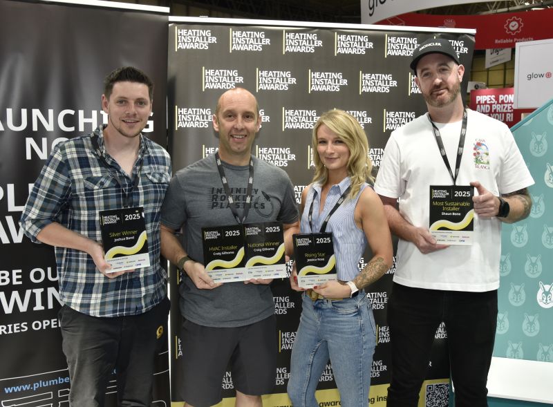 Winners of the Heating Installer Awards 2025 revealed 