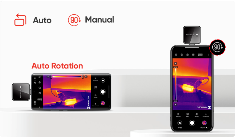 Use thermal imaging cameras to spot hidden issues